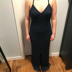 Morgan & Co. Navy Dress